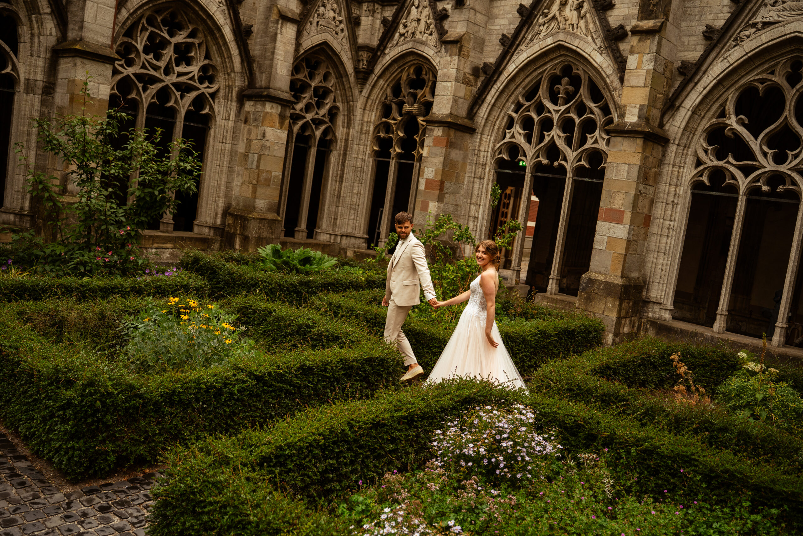 Trouwfoto's Utrecht Linette & David door Editorial Bruidsfotograaf Vivian Driesen